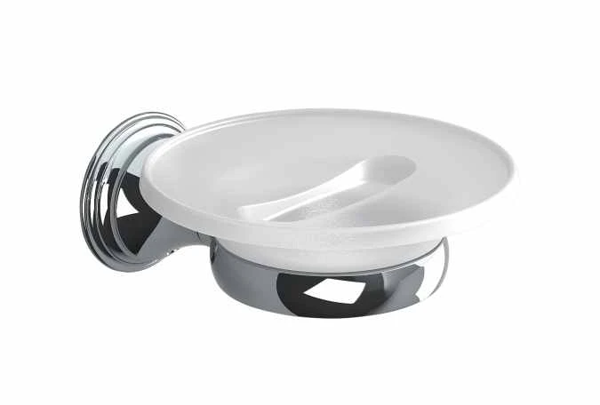 Genoa Soap Dish - Chrome - Origins Living 1 Genoa Soap Dish - Chrome - Origins Living