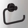 Tecno Project Black Open Toilet Roll Holder - Origins Living