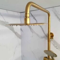 Signature Ripley Brushed Brass Round Thermostatic Dual Head Shower Set 13 Signature Ripley Brushed Brass Round Thermostatic Dual Head Shower Set -Lumibath Shop 20211008 111846