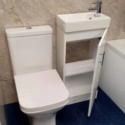 Cedar Cloakroom Pack - Toilet, Vanity Unit & Tap -Lumibath Shop 20230330 154405 resized