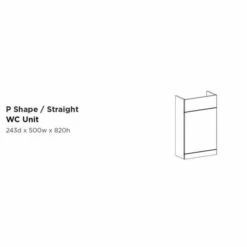 Elation Combination Straight 1000mm Bathroom Furniture Set -Lumibath Shop 29136