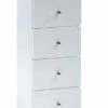 Elation Ikoma 4 Drawer Unit - Gloss White