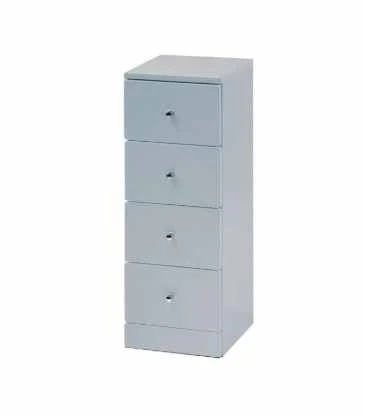 Elation Ikoma 4 Drawer Unit - Pearl Grey Matt 1 Elation Ikoma 4 Drawer Unit - Pearl Grey Matt