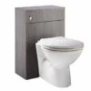 Elation Ikoma 550mm Toilet Unit - Bodega Grey