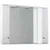 Elation Ikoma 850mm Bathroom Mirror Cabinet With Lights - Gloss White