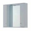 Elation Ikoma 1050mm Bathroom Mirror Cabinet With Lights - Pearl Grey Matt
