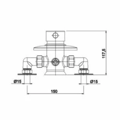 Ergo Manual Concealed Shower Valve - Single Outlet - Sagittarius -Lumibath Shop 2 9