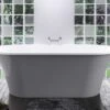 Beaufort Margravine 1660 X 730 Grey Freestanding Bath
