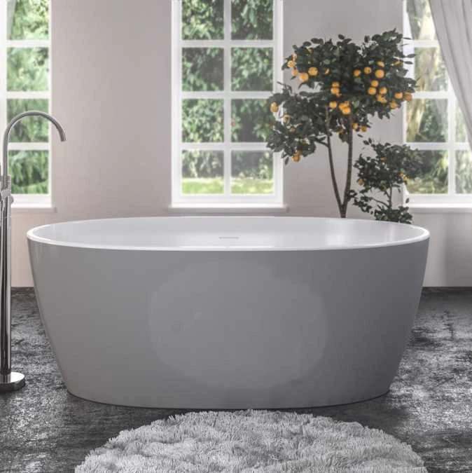 Beaufort Wandsworth 1495 X 725 Grey Freestanding Bath 1 Beaufort Wandsworth 1495 X 725 Grey Freestanding Bath
