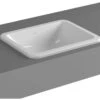 VitrA S20 Countertop Square Inset Counter Top Basin 500 X 370mm