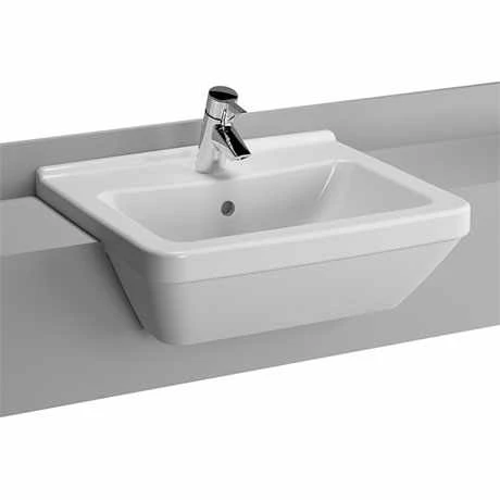 VitrA S50 Semi Recessed Basin 1 VitrA S50 Semi Recessed Basin