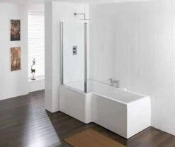 Carron Quantum 1600 X 700/850 Square Shower Bath - Carronite -Lumibath Shop 58 1.4000 lrg 1 1