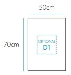 HIB Joshua Bathroom Mirror - 61701500 -Lumibath Shop 61701500 Line 1