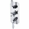 Niagara Arlington Chrome Traditional Triple Concealed Shower Valve - Two Outlets