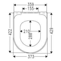 Villeroy & Boch Architectura Round Wall Mounted Toilet Bundle 12 Villeroy & Boch Architectura Round Wall Mounted Toilet Bundle -Lumibath Shop 98M9C101 tech 1