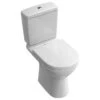 Villeroy & Boch O.Novo Compact Close Coupled Toilet Combi Pack Open Back