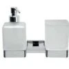 Inda Lea Double Tumbler And Soap Dispenser A1810D