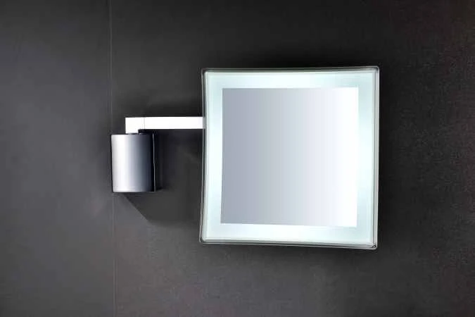 Maldive Square LED Magnifying Mirror 1 Maldive Square LED Magnifying Mirror
