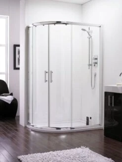 Pacific Offset Quadrant Shower Enclosure - 1000 X 800mm - Nuie