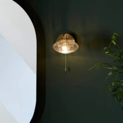Allier Wall Light - Brushed Brass -Lumibath Shop Allier Wall Light Lifestyle4
