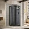 Aquaglass+ Sphere 1000 X 800mm Right Hand One Door Tinted Glass Offset Quadrant Shower Enclosure