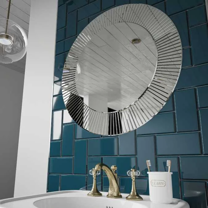 HiB Arte Round Bathroom Mirror 600mm 1 HiB Arte Round Bathroom Mirror 600mm