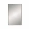 Docklands 1200 X 700 Matt Black Rectangular Mirror- Origins Living