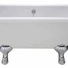 Bayswater Courtnell 1700mm Traditional Back To Wall Rolltop Bath