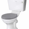 Bayswater Porchester Traditional Close Coupled Toilet - Flush Handle