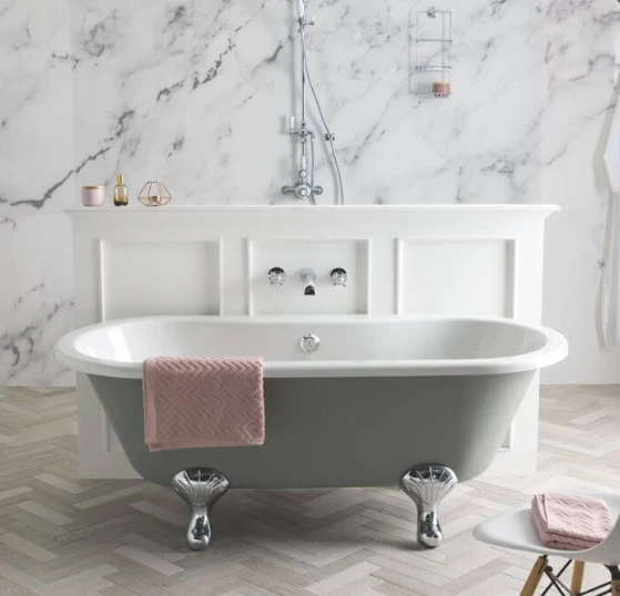 Elmstead Roll Top Bath - 1700 X 745 - Bespoke Colour By BC Designs 1 Elmstead Roll Top Bath - 1700 X 745 - Bespoke Colour By BC Designs