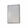 Metro 60 Framed Mirror 600 X 800mm - Black Frame - Origins Living