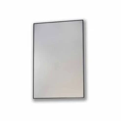 Metro 60 Framed Mirror 600 X 800mm - Black Frame - Origins Living