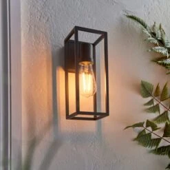 Barbary Wall Light - Matt Black -Lumibath Shop Barbary Wall Light Lifestyle5
