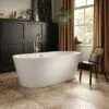 The White Space Como Freestanding Bath 1500 X 750mm