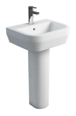Britton Curve 2 4 Piece Rimless Toilet & Basin Set 6 Britton Curve 2 4 Piece Rimless Toilet & Basin Set -Lumibath Shop Britton Curve 500mm Basin and Pedestal