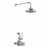 Burlington Avon Exposed Traditional Thermostatic Shower Fixed Head - AF1S