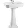 Burlington Victorian 56cm Basin & Pedestal
