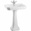 Burlington Victorian 61cm Basin & Pedestal