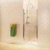 760mm - Traditional Hinged Shower Door - Burlington - C19