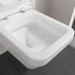 Villeroy & Boch Architectura Square Wall Mounted Toilet Bundle -Lumibath Shop CGM 5685R001 9M58S101 F1 2 1