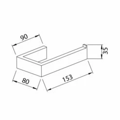 Colour Your Bathroom - Pure Toilet Roll Holder - Abacus Direct 9 Colour Your Bathroom - Pure Toilet Roll Holder - Abacus Direct -Lumibath Shop Colour Your Bathroom Toilet Roll Holder Spec