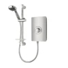 Triton Aspirante Electric Shower 9.5KW - Brushed Steel