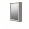 Classic Single Door Mirror Cabinet Earl Grey - Origins By Utopia