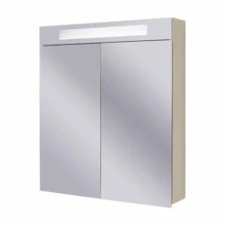 ABACUS 600 Mirror Cabinet With Light - Pure Bathroom