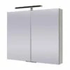 ABACUS 800 Mirror Cabinet With Light - Pure Bathroom