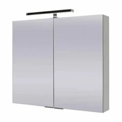 ABACUS 800 Mirror Cabinet With Light - Pure Bathroom