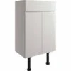 Venetian 600mm Basin Unit - Pearl Grey Gloss