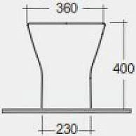 RAK Feeling Matt White Rimless Back To Wall Toilet & Soft Close Seat 4 RAK Feeling Matt White Rimless Back To Wall Toilet & Soft Close Seat - Image 4