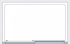 Lakes 1100mm Sliding Shower Door, Classic Collection 7 Lakes 1100mm Sliding Shower Door, Classic Collection -Lumibath Shop Framed Lakes Slider Door Spec 14