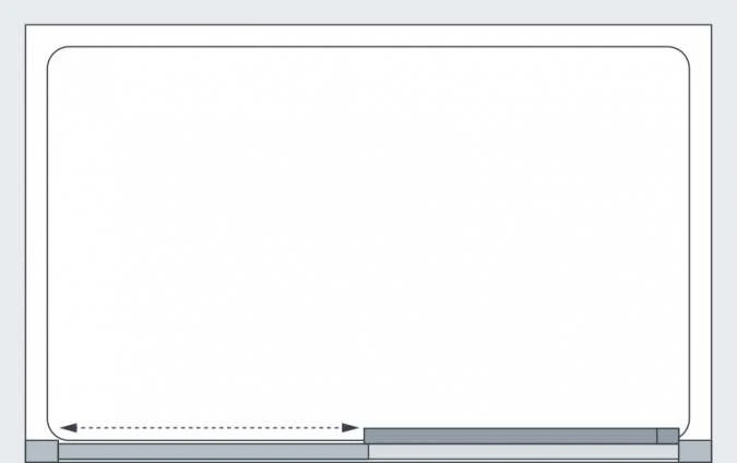 Lakes 1100mm Sliding Shower Door, Classic Collection 4 Lakes 1100mm Sliding Shower Door, Classic Collection - Image 4